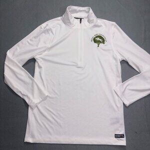 Women's Kerrits Equestrian Quarter-Zip Performance Pullover White size Large